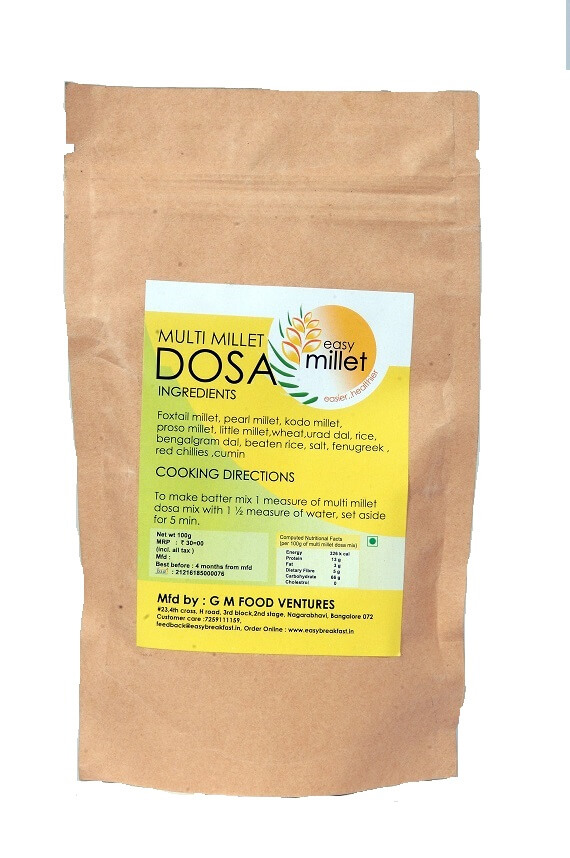 Multi Millet Dosa